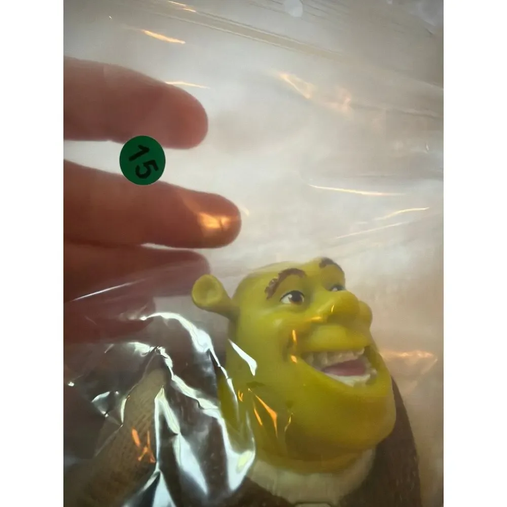 2007 McDonald's Shrek The Third Shrek Figure Happy Meal Toy DreamWorks